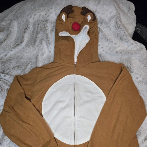 Adult Reindeer onsie *NWT* - Picture 3 of 5